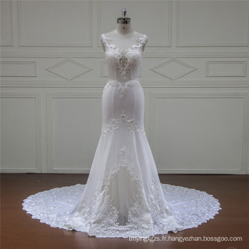 Robe de mariée nuptiale bretelles chérie